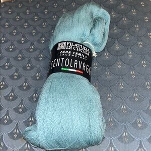 Filatura Di Crosa Centolavaggi Yarn in Soft Light Teal, #352 Lot #82017
